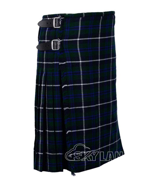 Douglas Blue Modern Tartan 8 Yard Kilt – Scottish Highland Kilts