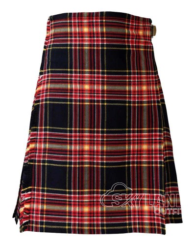 Clan Firefighter Tartan 8 Yard Kilt | Traditional Scottish Kilt