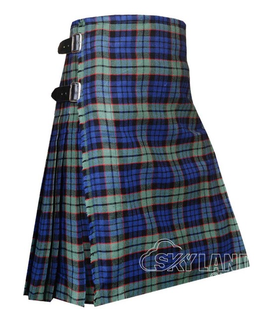 Clan Fletcher Tartan 8 Yard Kilt | Traditional Scottish Kilt