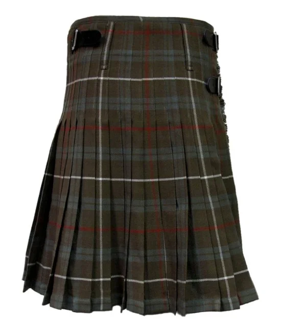 Fraser Weathered Tartan Scottish 8 Yard Kilt Traditional Highlander Kilts Fraser Weathered Tartan Scottish 8 Yard Kilt Traditional Highlander Kilts