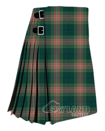 Gallagher Tartan 8 Yard Kilt – Scottish/Irish Clan Highland Kilts
