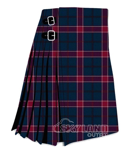 Gavin Tartan 8 Yard Kilt – Scottish Clan Custom Size Kilts