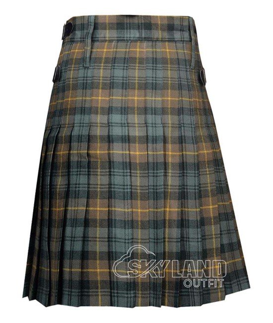 Gordon Weathered Tartan 8 Yard Kilt – Scottish Clan Highland Kilts Gordon Weathered Tartan 8 Yard Kilt – Scottish Clan Highland Kilts