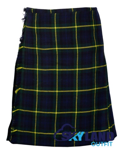 Gordon Tartan 8 Yard Scottish Kilt Traditional Highlander Kilts