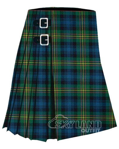 Grant Hunting Ancient Tartan 8 Yard Kilt - Traditional Kilts