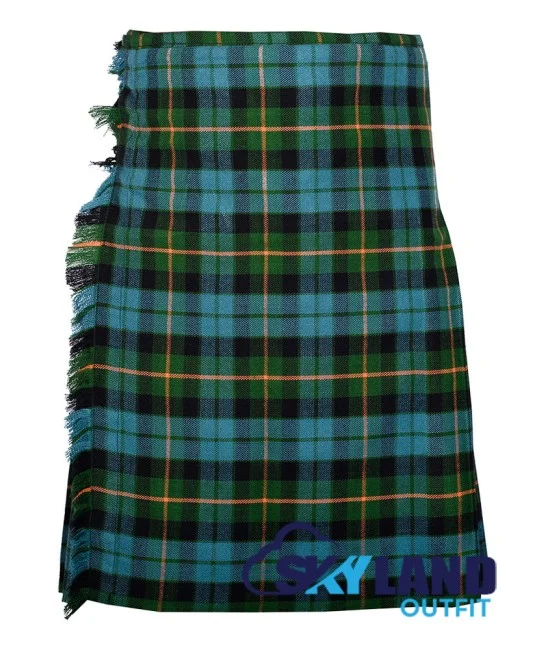 Gunn Ancient Tartan Scottish 8 Yard Kilt Traditional Highlander Kilts Gunn Ancient Tartan Scottish 8 Yard Kilt Traditional Highlander Kilts