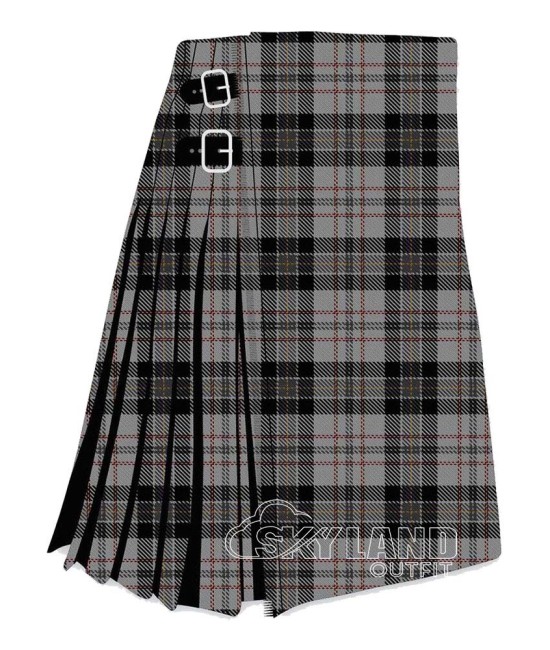 Harris Family Tartan 8 Yard Kilt - Hebridean District Wool Kilts