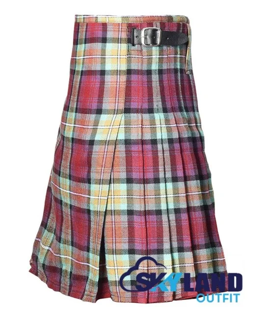 Isle of Skye Tartan Scottish 8 Yard Kilt Traditional Highlander Kilts Isle of Skye Tartan Scottish 8 Yard Kilt Traditional Highlander Kilts