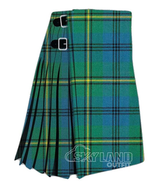 Johnstone Ancient Tartan 8 Yard Kilt - Clan Johnstone Border Wool Kilts Johnstone Ancient Tartan 8 Yard Kilt - Clan Johnstone Border Wool Kilts
