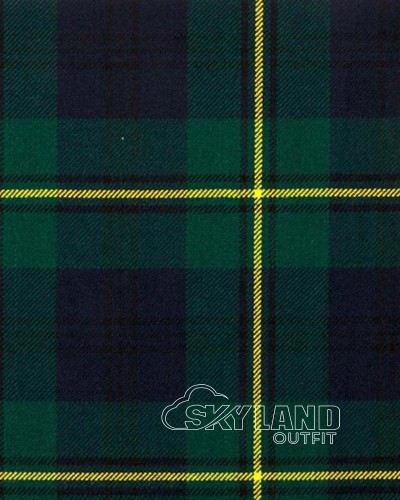 Johnstone Modern Tartan 8 Yard Kilt - Clan Johnstone Bright Wool Kilts