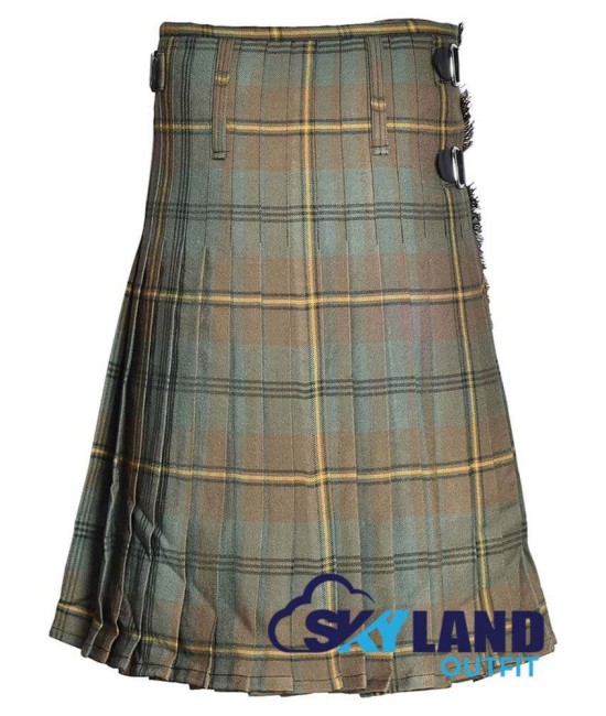 Johnstone Weathered Tartan 8-Yard Kilt - Scottish Highland Kilts Johnstone Weathered Tartan 8-Yard Kilt - Scottish Highland Kilts