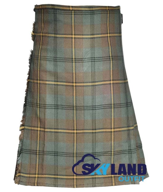 Johnstone Weathered Tartan 8-Yard Kilt - Scottish Highland Kilts Johnstone Weathered Tartan 8-Yard Kilt - Scottish Highland Kilts