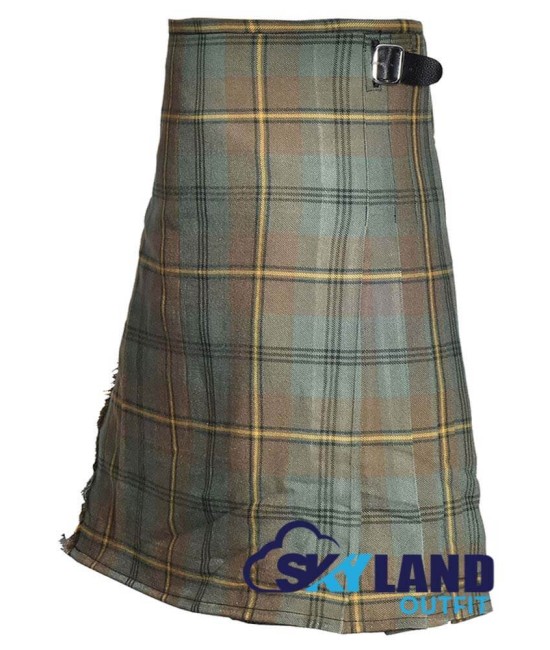 Johnstone Weathered Tartan 8-Yard Kilt - Scottish Highland Kilts Johnstone Weathered Tartan 8-Yard Kilt - Scottish Highland Kilts