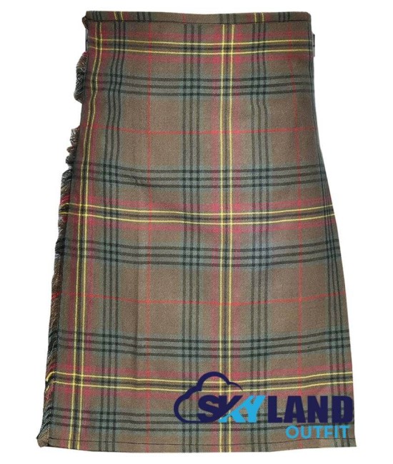 Kennedy Weathered Tartan 8-Yard Kilt - Traditional Scottish Kilts Kennedy Weathered Tartan 8-Yard Kilt - Traditional Scottish Kilts