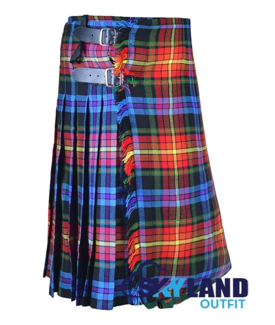 Scottish LGBTQ Pride Tartan 8 Yard Kilt Traditional Kilts Scottish LGBTQ Pride Tartan 8 Yard Kilt Traditional Kilts