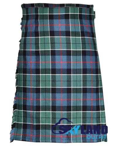 Leslie Green Ancient Tartan 8-Yard Kilt - Authentic Highland Kilts