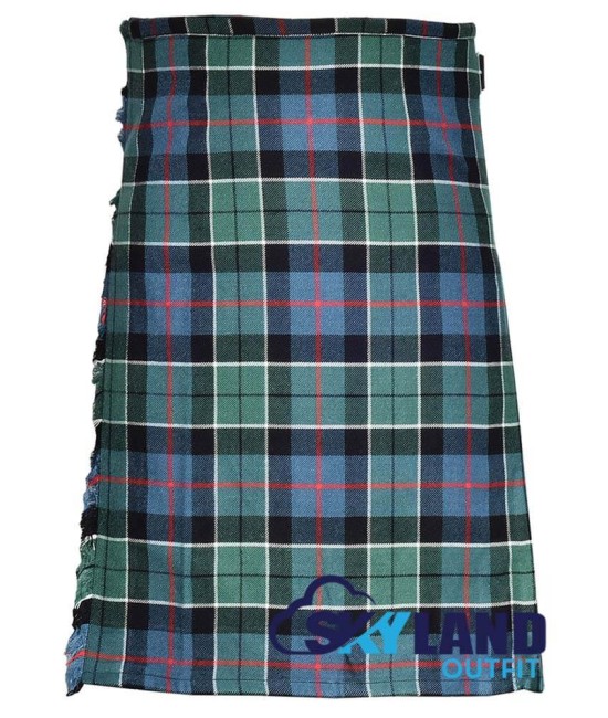 Leslie Green Ancient Tartan 8-Yard Kilt - Authentic Highland Kilts Leslie Green Ancient Tartan 8-Yard Kilt - Authentic Highland Kilts