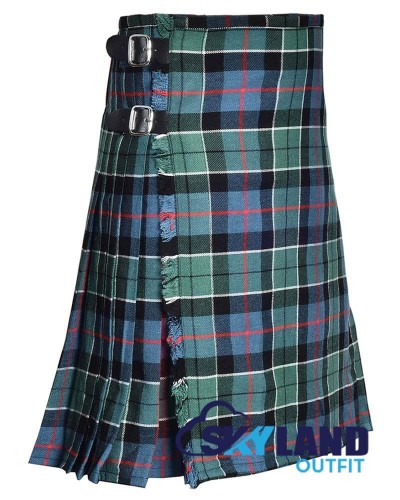 Leslie Green Ancient Tartan 8-Yard Kilt - Authentic Highland Kilts