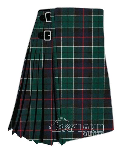 Leslie Green Modern Tartan 8 Yard Kilt – Scottish Clan Kilts