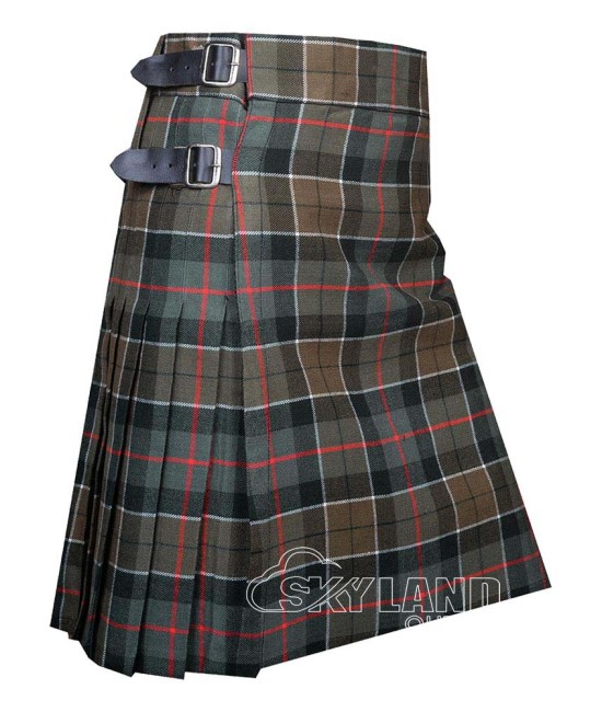 Leslie Weathered Tartan 8 Yard Kilt | Border Clan Heritage Kilts