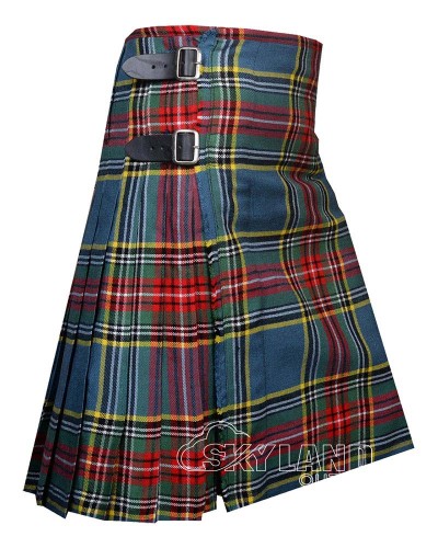 Macbeth Tartan 8 Yard Kilt - Men’s Traditional Scottish Wool Kilts