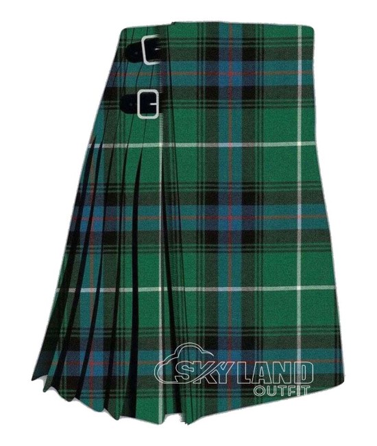 MacDonald of Isles Hunting Ancient Tartan 8 Yard Kilt - Clan Donald Day Woo Kilts