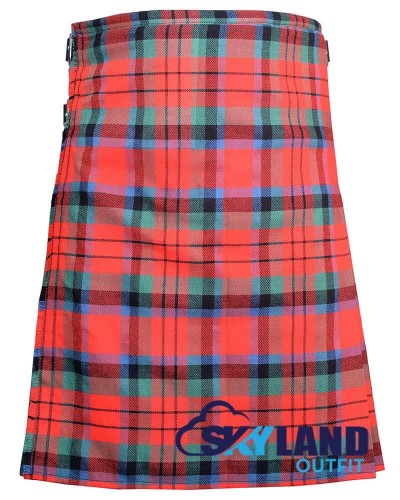 MacDuff Ancient Tartan 8-Yard Kilt - Traditional Scottish Kilts