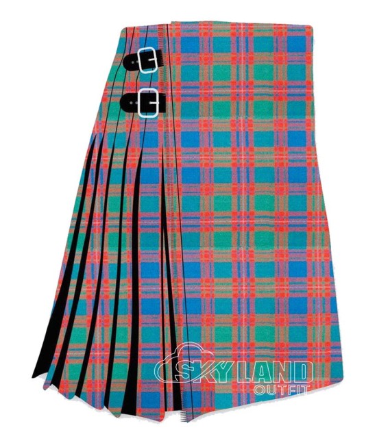 MacIntyre Ancient Tartan 8 Yard Kilt - Clan MacIntyre Argyll Wool Kilts