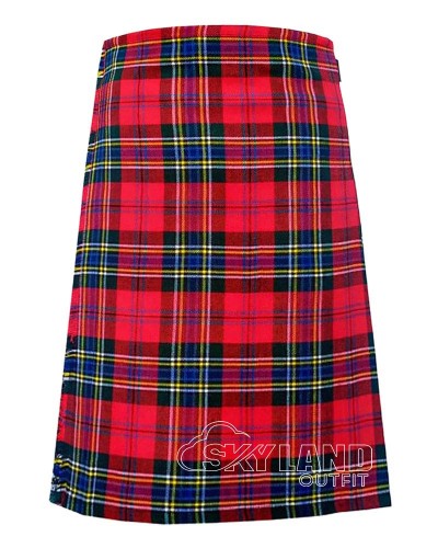 MacLean Duart Red Modern Tartan 8 Yard Kilt – Highland Kilts