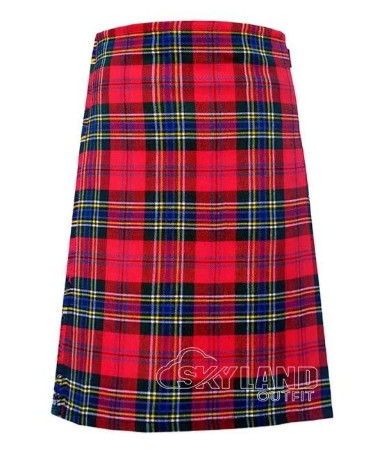 MacLean Duart Red Modern Tartan 8 Yard Kilt – Highland Kilts