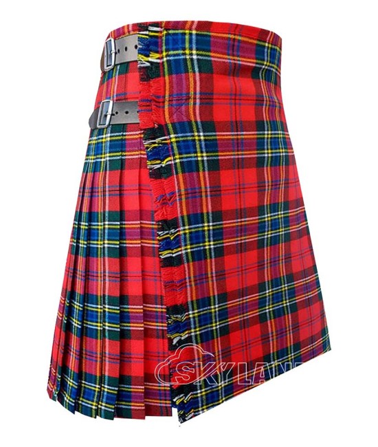 MacLean Duart Red Modern Tartan 8 Yard Kilt – Highland Kilts