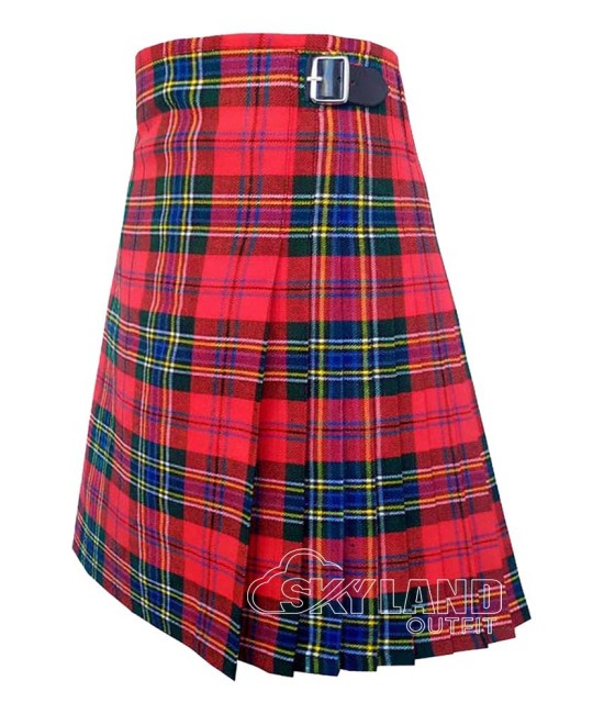 MacLean Duart Red Modern Tartan 8 Yard Kilt – Highland Kilts