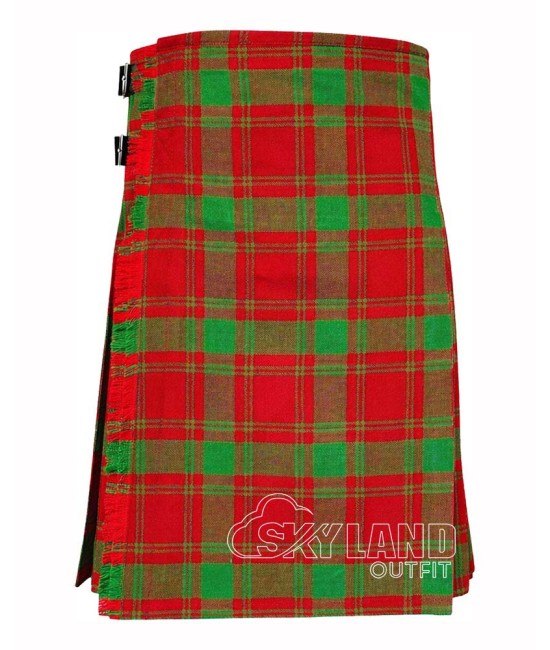 MacQuarrie Tartan 8 Yard Kilt – Scottish Clan Highland Kilts