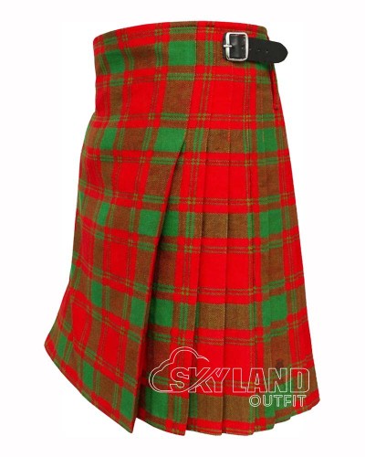 MacQuarrie Tartan 8 Yard Kilt – Scottish Clan Highland Kilts
