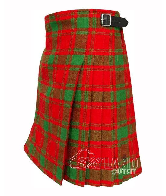 MacQuarrie Tartan 8 Yard Kilt – Scottish Clan Highland Kilts
