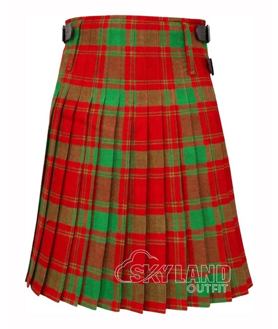MacQuarrie Tartan 8 Yard Kilt – Scottish Clan Highland Kilts