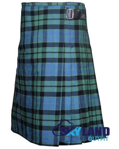 Mackay Ancient Tartan Scottish 8 Yard Kilt - Highlander Kilts Mackay Ancient Tartan Scottish 8 Yard Kilt - Highlander Kilts