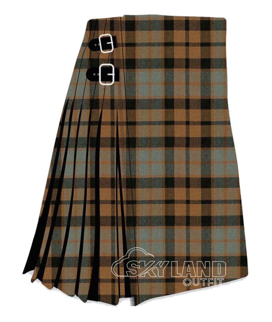Mackay Weathered Tartan 8 Yard Kilt - Clan Mackay Coastal Wool Kilts