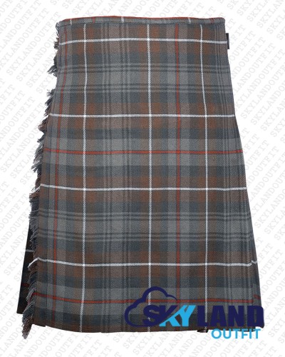 Mackenzie Weathered Tartan Kilt Scottish 8 Yard Kilt Traditional Highlander Kilts