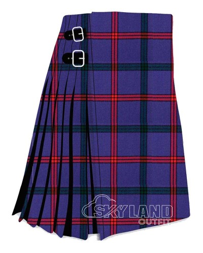 Montgomery Modern Tartan 8 Yard Kilt – Scottish Highland Kilts