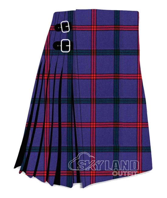 Montgomery Modern Tartan 8 Yard Kilt – Scottish Highland Kilts