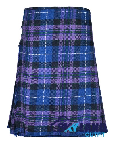 Pride of Scotland Tartan 8 Yard Kilt | National District Wool Kilts