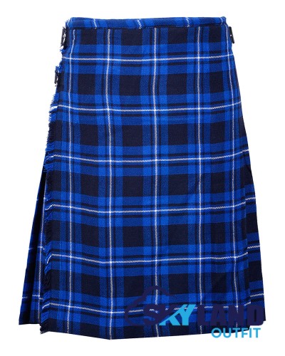 American Patriot Tartan 8 Yard Kilt | Traditional Scottish Kilts