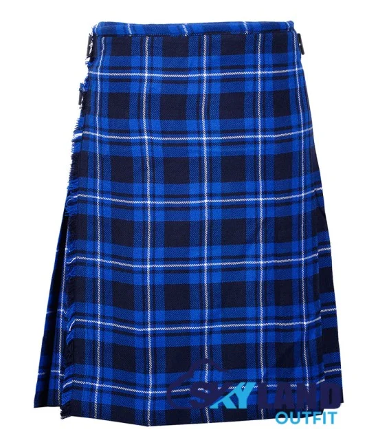 Ramsey Blue Tartan Scottish 8 Yard Kilt Traditional Highlander Kilts Ramsey Blue Tartan Scottish 8 Yard Kilt Traditional Highlander Kilts