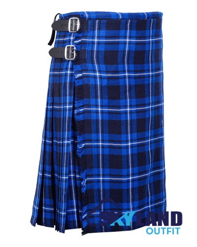American Patriot Tartan 8 Yard Kilt | Traditional Scottish Kilts