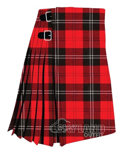 Ramsey Red Tartan 8 Yard Kilt – Scottish Clan Highland Kilts