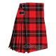 Ramsey Red Tartan 8 Yard Kilt – Scottish Clan Highland Kilts