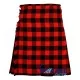 Scottish Red, Black Rob Roy Tartan 8 Yard Kilt Traditional Kilts Scottish Red, Black Rob Roy Tartan 8 Yard Kilt Traditional Kilts