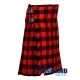 Scottish Red, Black Rob Roy Tartan 8 Yard Kilt Traditional Kilts Scottish Red, Black Rob Roy Tartan 8 Yard Kilt Traditional Kilts