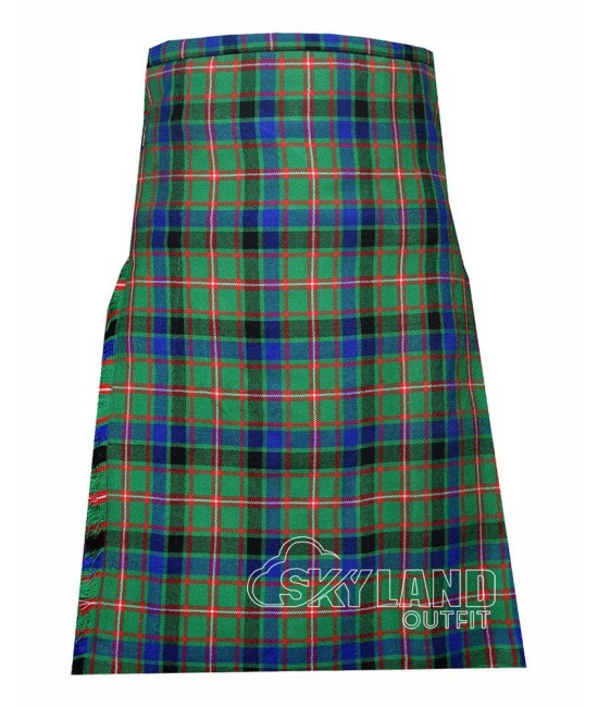 Reid Green Tartan 8 Yard Kilt – Scottish Clan Highland Kilts Reid Green Tartan 8 Yard Kilt – Scottish Clan Highland Kilts